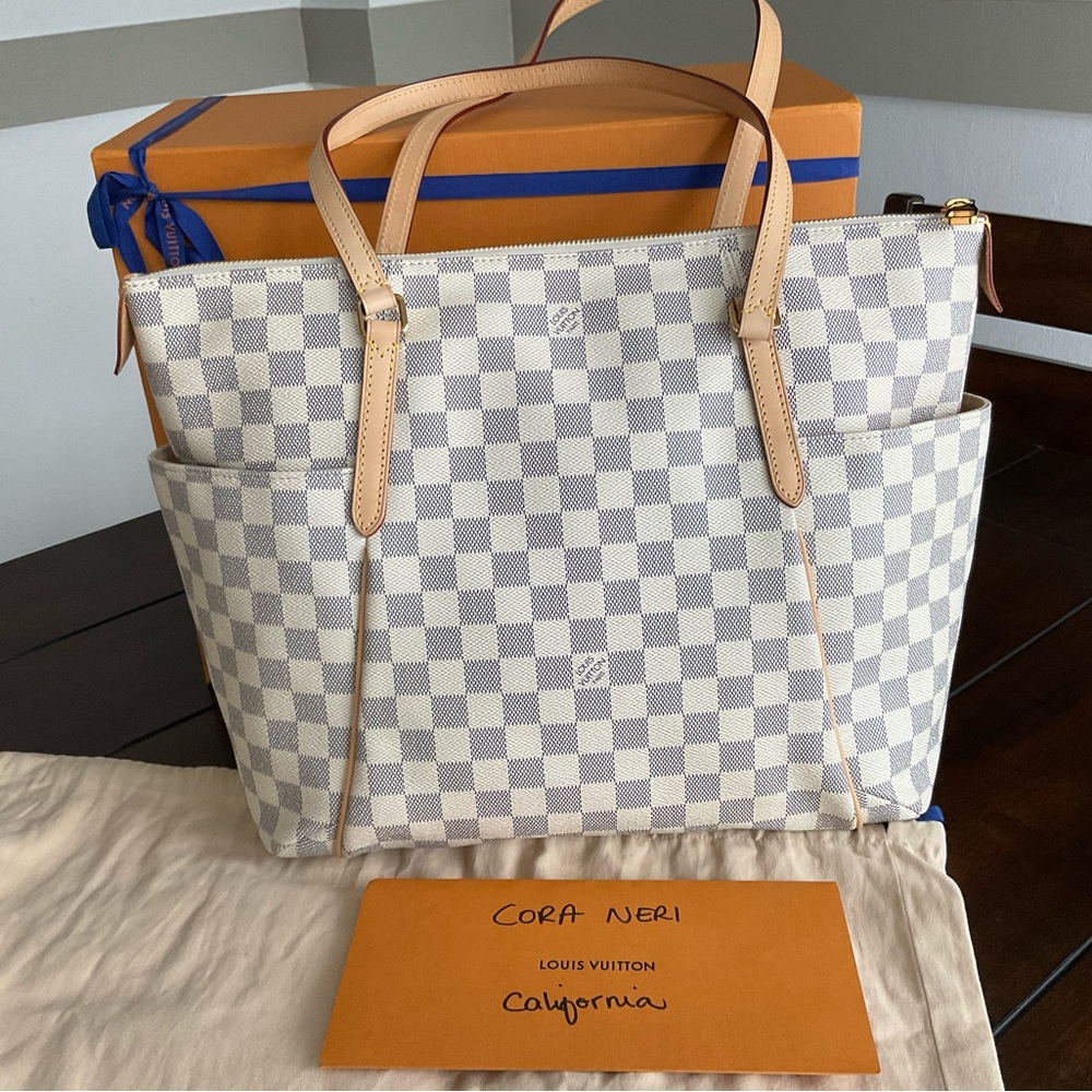 Louis Vuitton Totally MM Azur
